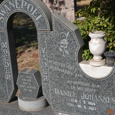 SWANEPOEL Daniel Johannes 1954-1997