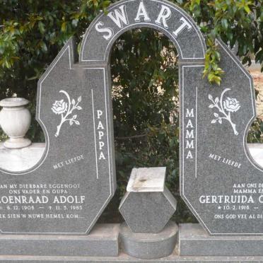 SWART Coenraad Adolf 1908-1985 &amp; Gertruida Catharina 1916-2009