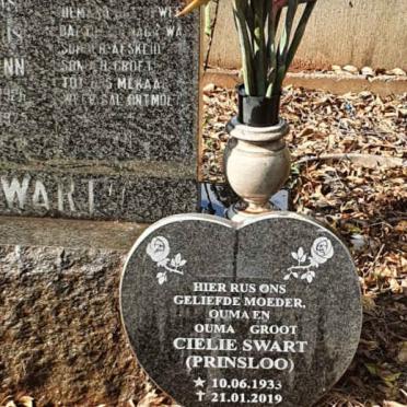 SWART Petrus Jacobus Niemann 1926-1975 &amp; Catharina Maria Francina Cecilia PRINSLOO 1933-2019 