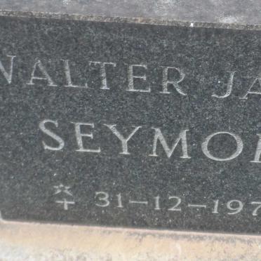 SEYMORE Walter James 1977-1977