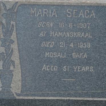 SEACA Maria 1907-1958