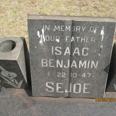 SEJOE Isaac Benjamin -1947