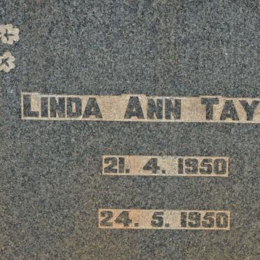TAYLOR Linda Ann 1950-1950