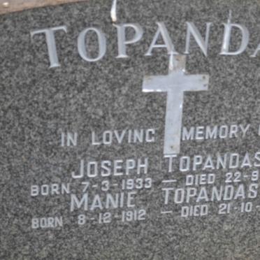TOPANDAS Manie 1912-1983 :: TOPANDAS Joseph 1933-1962