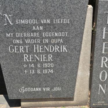 THERON Gert Hendrik Renier 1920-1974