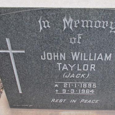 TAYLOR John William 1895-1964
