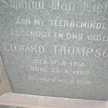 THOMPSON Edward 1914-1960