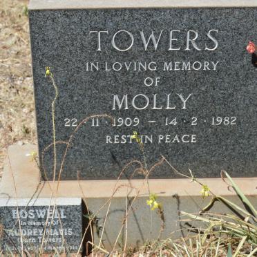 TOWERS Molly 1909-1982 :: BOSWELL Audrey Mavis nee TOWERS 1922-2011
