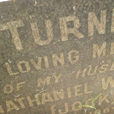 TURNER Nathaniel Wilson 1904-