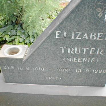 TRUTER Elizabeth 1910-1960