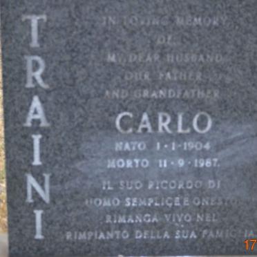 TRAINI Carlo 1904-1987