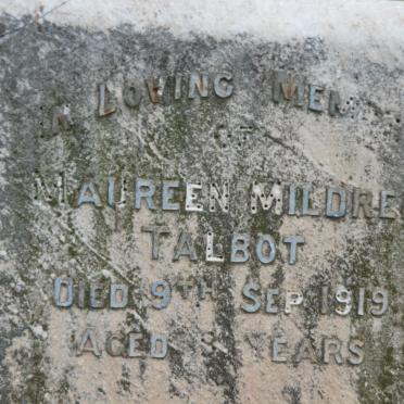 TALBOT Maureen Mildred -1919