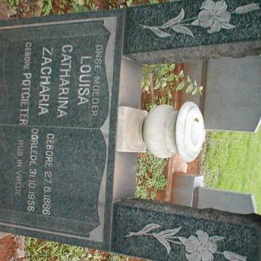 TONDER Louisa Catharina Zacharia, van nee POTGIETER 1886-1956