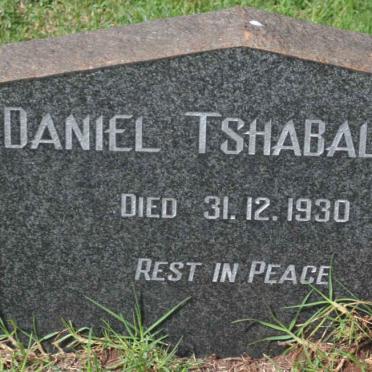 TSHABALALA Daniel -1930