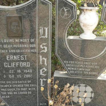 USHER Ernest Clifford 1948-2002