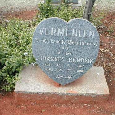 VERMEULEN Johannes Hendrik 1897-1962