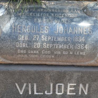 VILJOEN Hercules Johannes 1884-1964