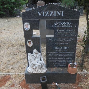 VIZZINI Antonio 1935-2009 :: VIZZINI Rosario 1964-1990