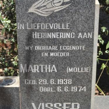 VISSER Martha 1938-1974