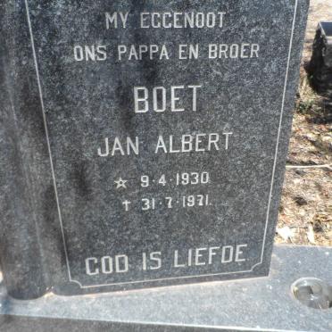 VENTER Jan Albert 1930-1971