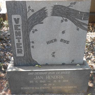 VENTER Jan Hendrik 1945-1966