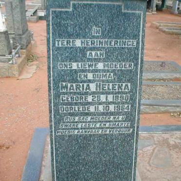 VENTER Gabriel Petrus 1884-1960 &amp; Maria Helena 1890-1964