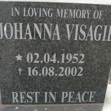 VISAGIE Johanna 1952-2002
