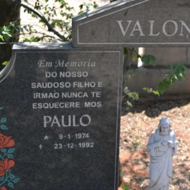 VALONGO Paulo 1974-1992