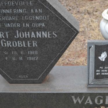WAGENAAR Ockert Johannes Grobler 1918-1982 &amp; Lien 1924-2011
