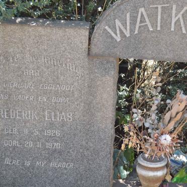 WATKINS Frederik Elias 1926-1970