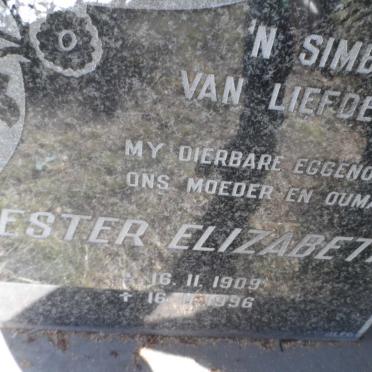 WATSON John Troskie 1912-1997 &amp; Hester Elizabeth 1909-1996