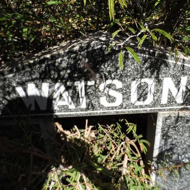 WATSON John Troskie 1912-1997 &amp; Hester Elizabeth 1909-1996