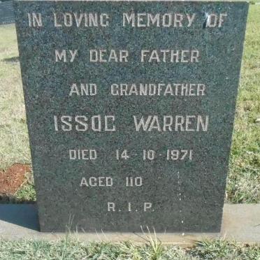 WARREN Issoc -1971