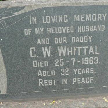 WHITTAL C.W. -1963