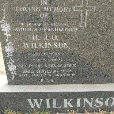 WILKINSON H.J.O. 1955-2002