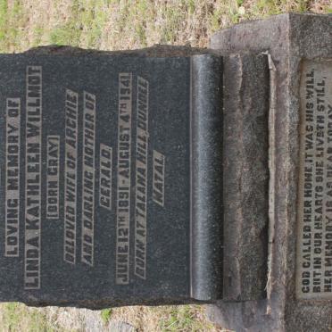 WILLMOT Linda Kathleen nee GRAY 1891-1941