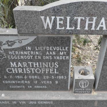 WELTHAGEN Marthinus Christoffel 1911-1983