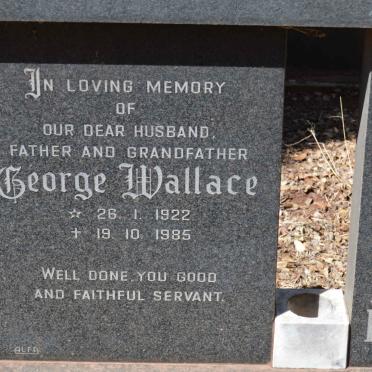 WEBSTER George Wallace 1922-1985