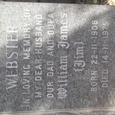 WEBSTER William James 1908-1975