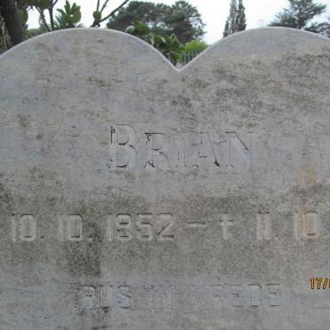 WESTGATE Brian 1952-1981