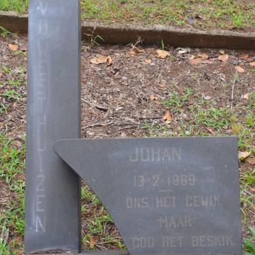 WESTHUIZEN Johan, v.d. -1969