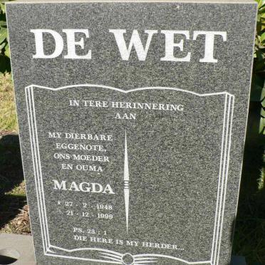 WET Magda, de 1948-1999