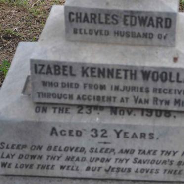 WOOLLAS Charles Edward -1908
