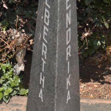 ZIETSMAN Albertha Hendrika 1919-1996