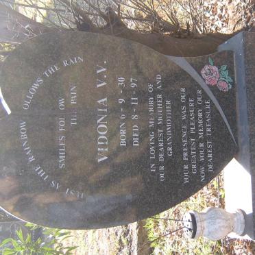 ILLINGWORTH Vidonia V.V. 1930-1997