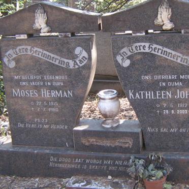 ? Moses Herman 1915-1980 &amp; Kathleen Johanna 1912-2003