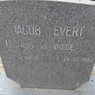 ? Jacob Evert 1933-1983