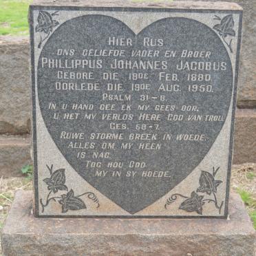 ? Phillippus Johannes Jacobus 1880-1950