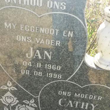 ? Jan 1960-1998 &amp; Cathy 1961-