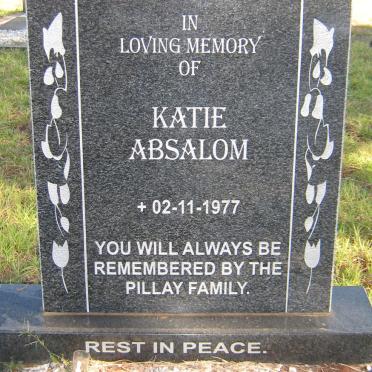 ABSALOM Katie -1977